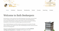 Desktop Screenshot of bathbeekeepers.com